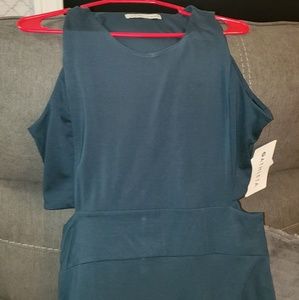 Athleta cutout maxi dress